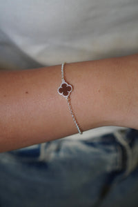 Pulseira Trevo - Prata 925