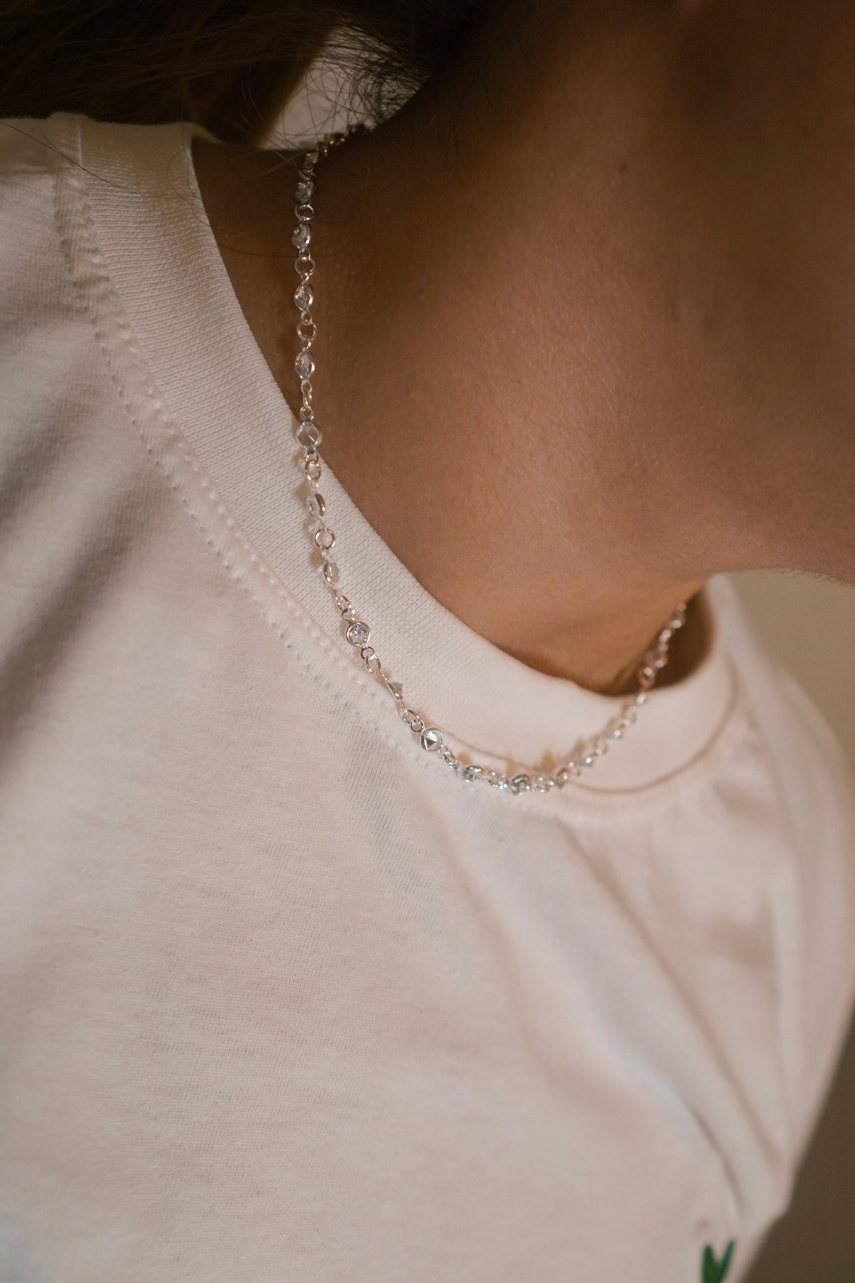 Choker Celine 40 + 5cm - Prata 925