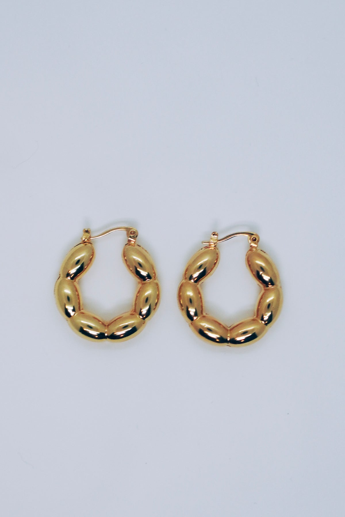 Brinco Maya -  Banho em Ouro