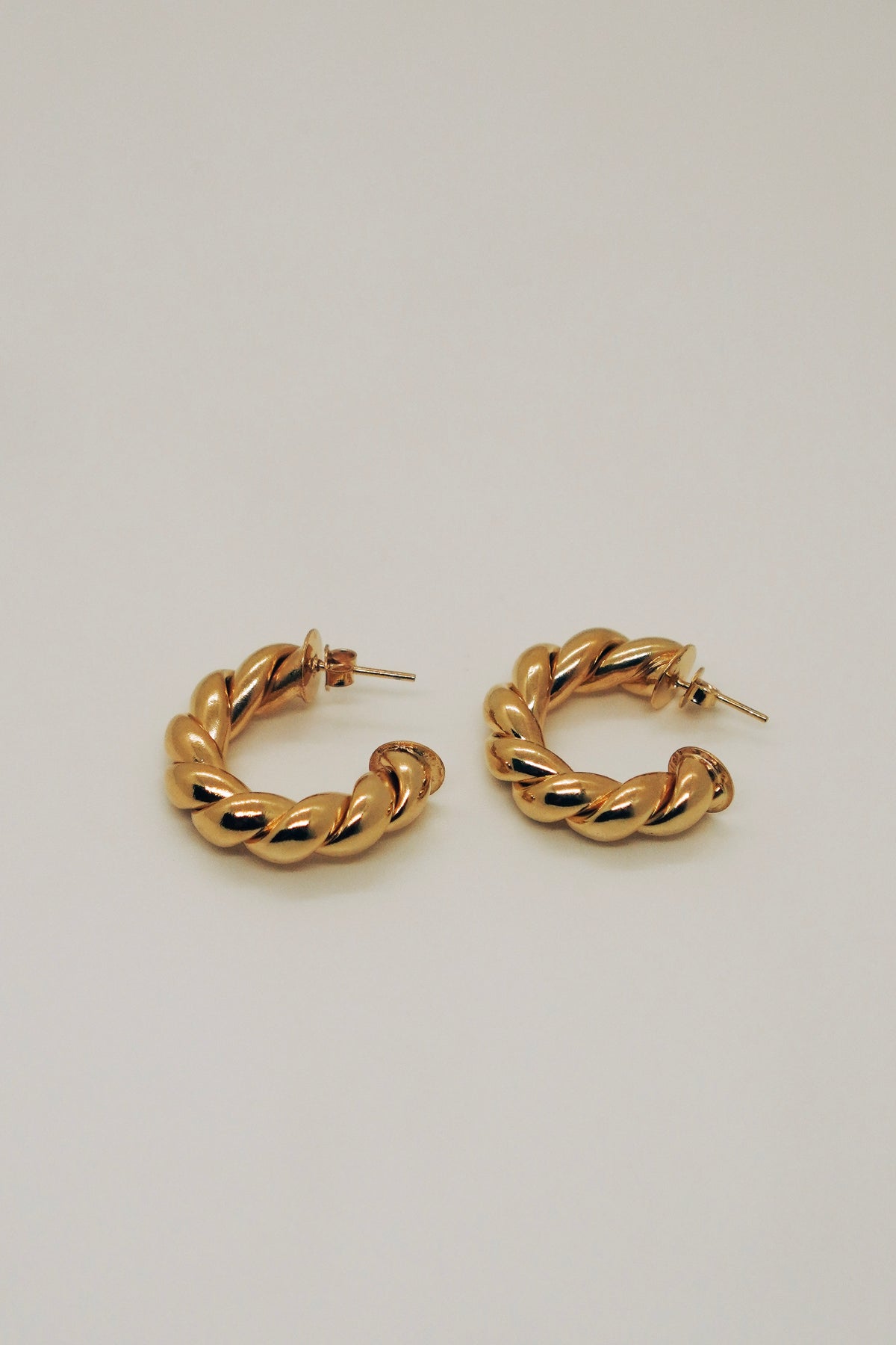 Brinco Polly - Banho em  Ouro