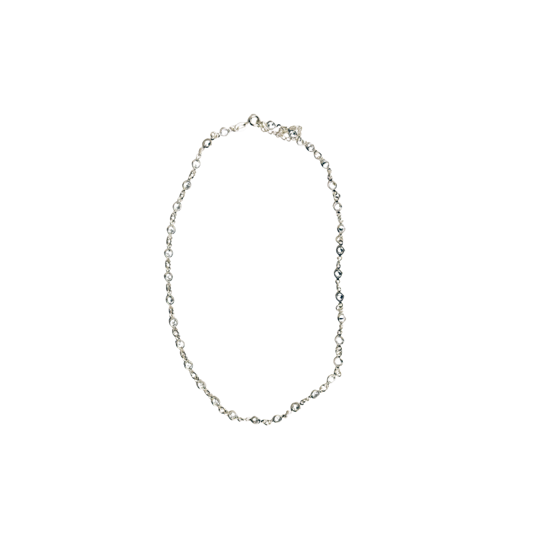 Choker Celine 40 + 5cm - Prata 925